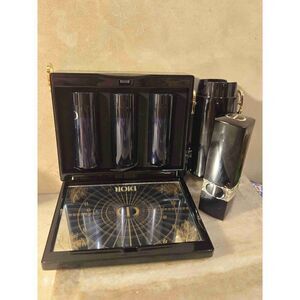 NEW DIOR Rouge Minaudiere Clutch Lipstick Set 3 Refills Full Size w gold chain